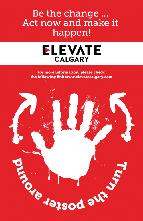 Volunteer work for “Elevate Calgary” project